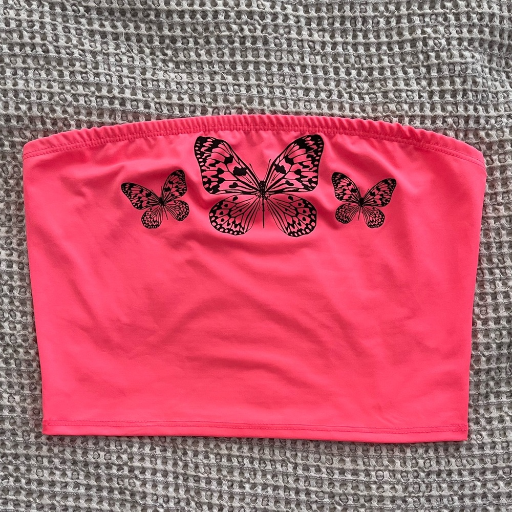 FashionNova Pink tube top